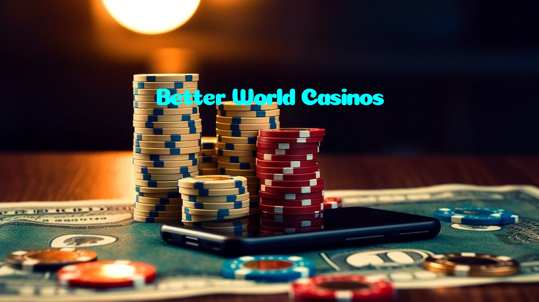 Better World Casinos casino presented on mobile device in Pakistan with slots and live games